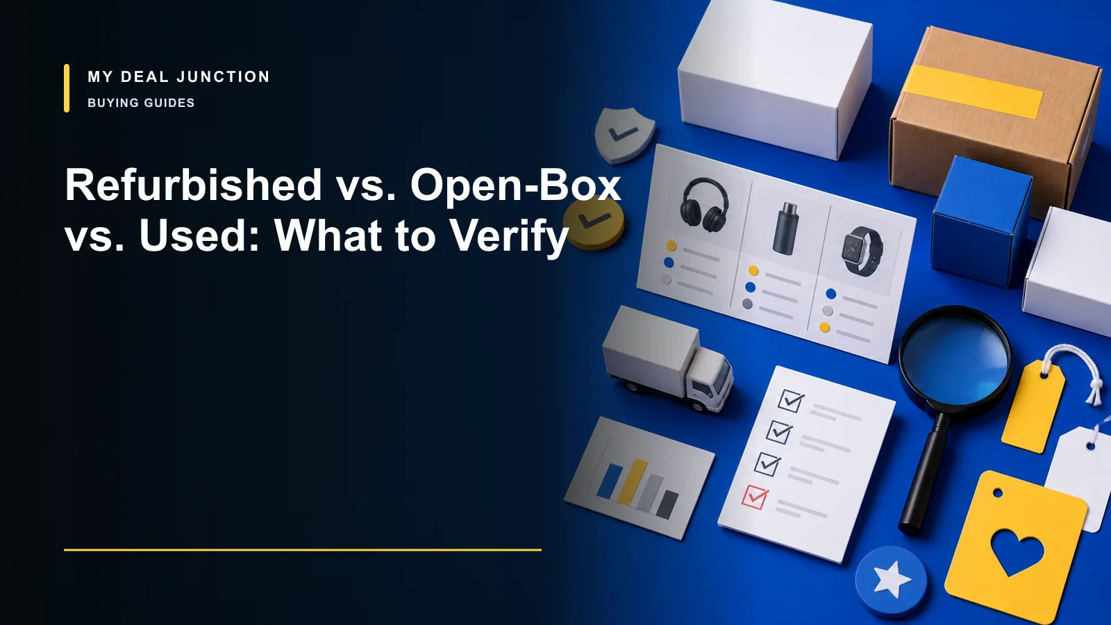 Refurbished vs. Open-Box vs. Used: What to Verify — Buying Guides